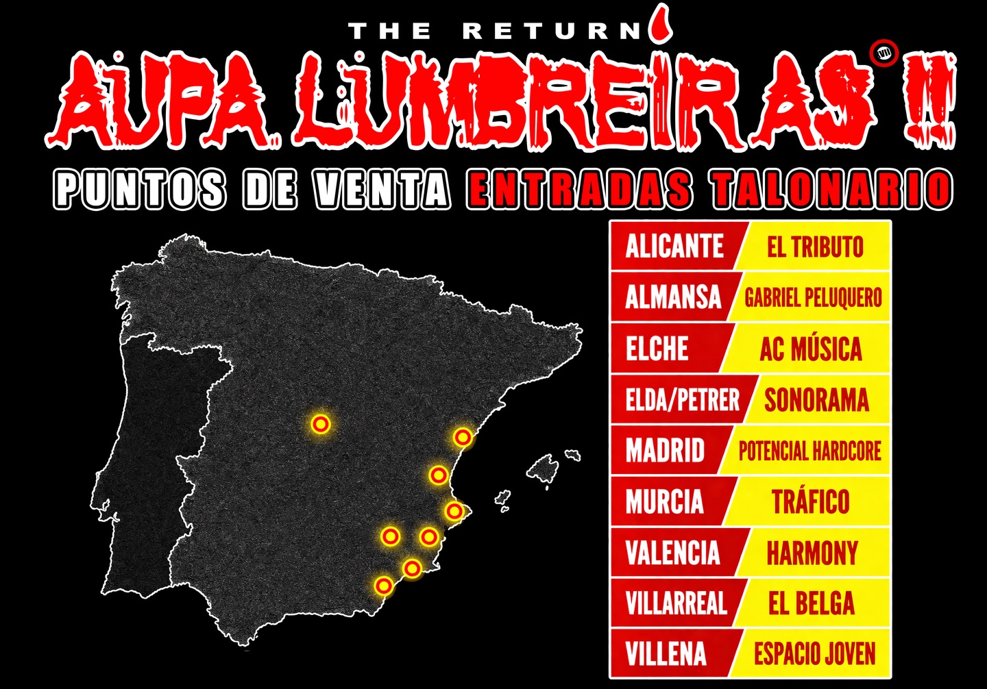 Abonos Aúpa Lumbreiras!! a color ya disponibles!!